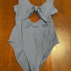Blue aerie one piece